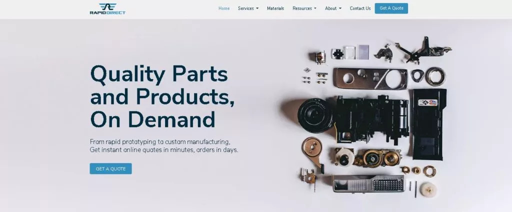 rapiddirect anodizing service
