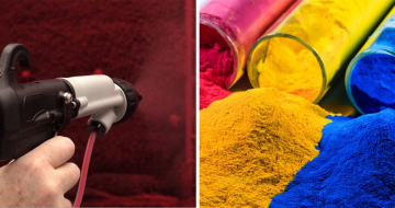 the powder coating finish for custom parts