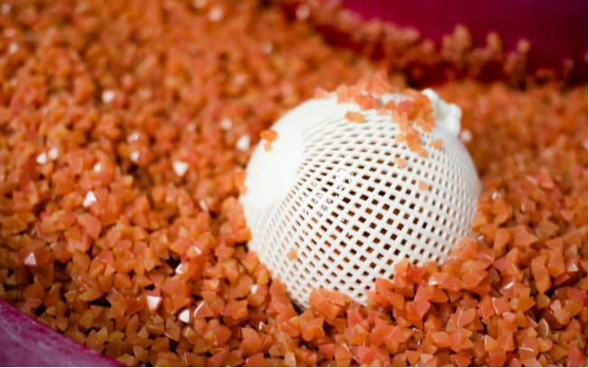 bead blasting sls