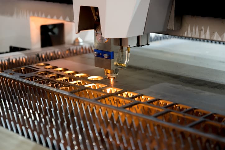 high precision CNC laser cutting metal sheet