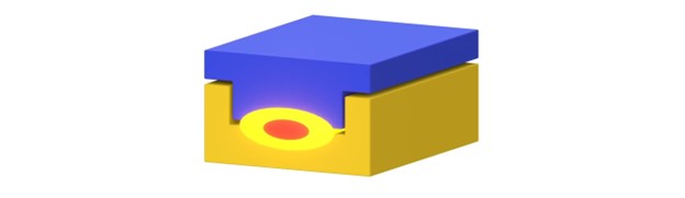 ultrasonically welded plastic part