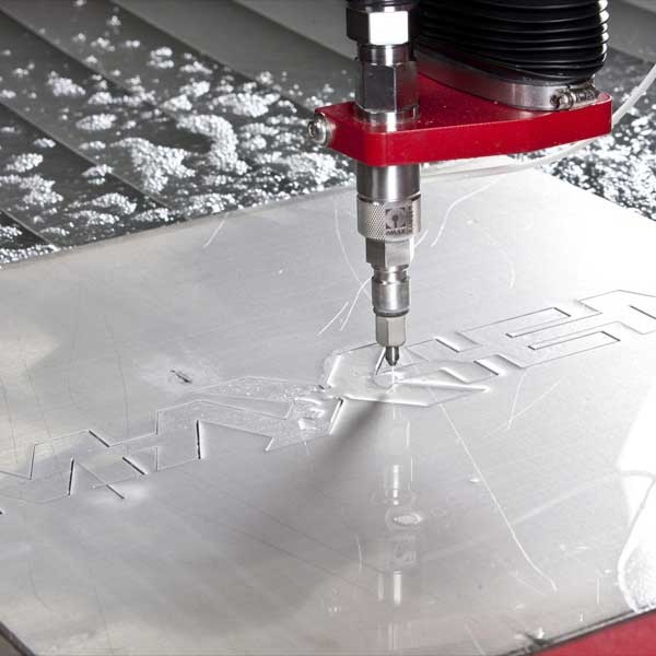 waterjet metal cutting