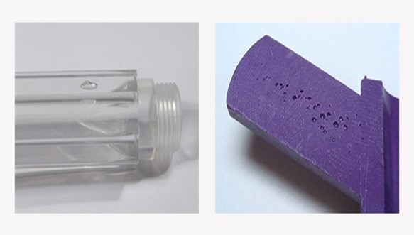 vacuum voids in molded plastic parts