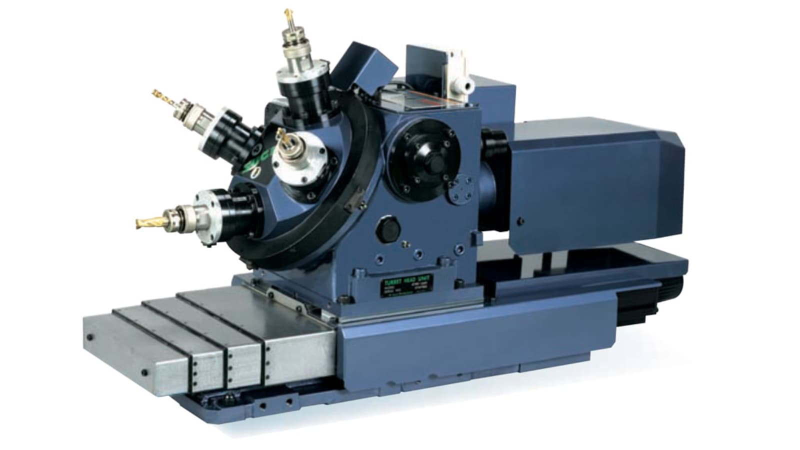 turret type press drilling