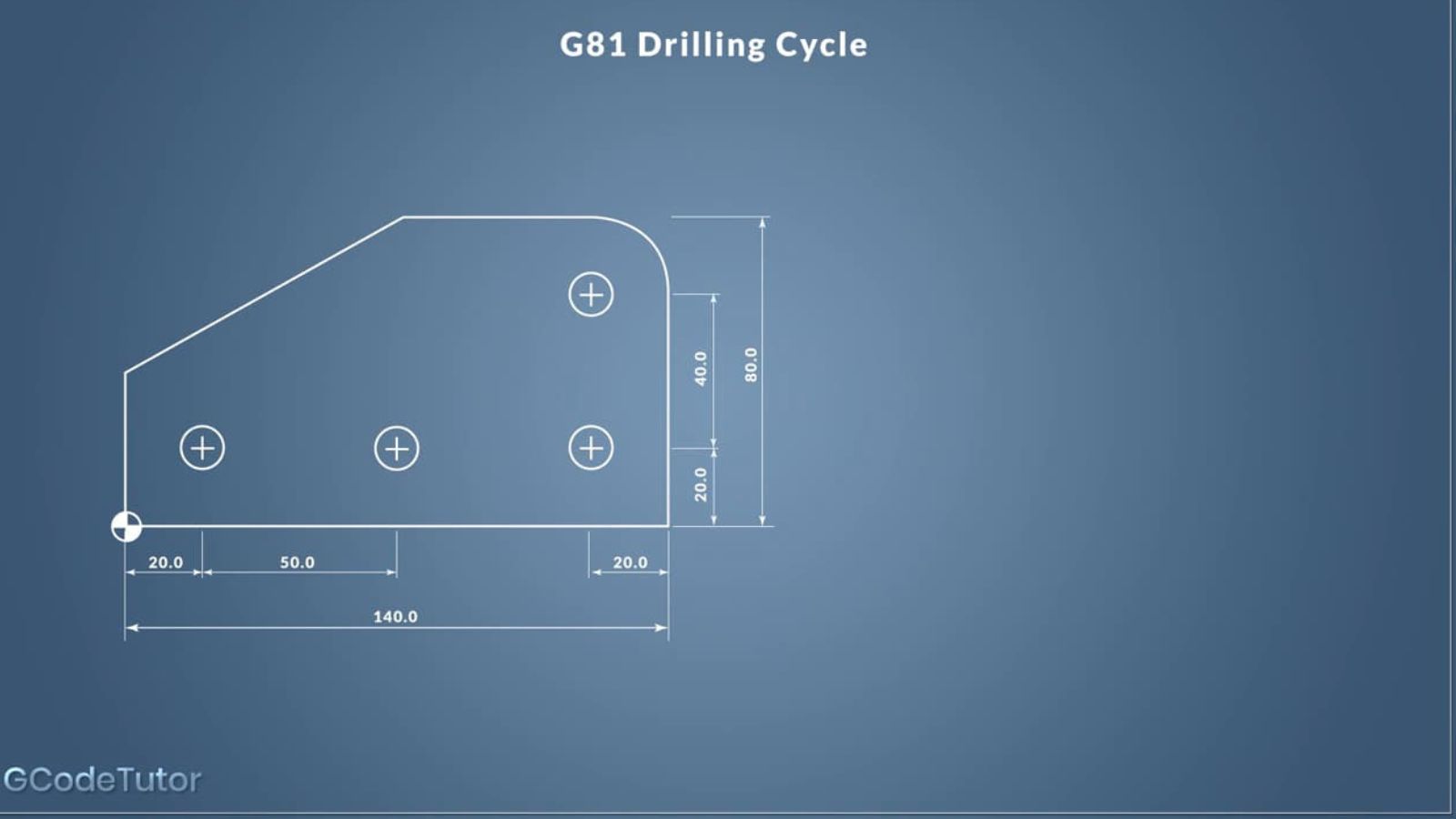 workpiece design for cnc drilling